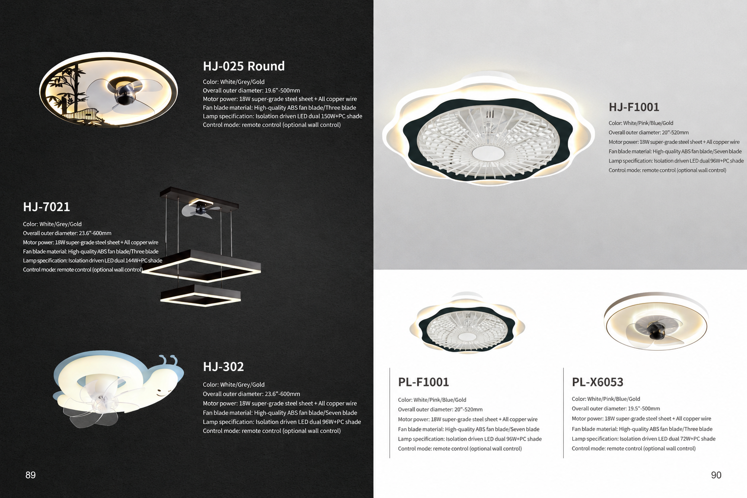 Bedroom Ceiling Fan Light Series - Ceiling Fans | CHEERFUL Kenya image 6 detail view