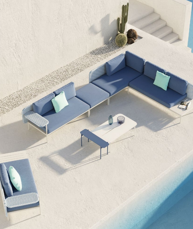 Santorini sofa collection - Indoor and Outdoor Furniture | CHEERFUL Kenya image 2