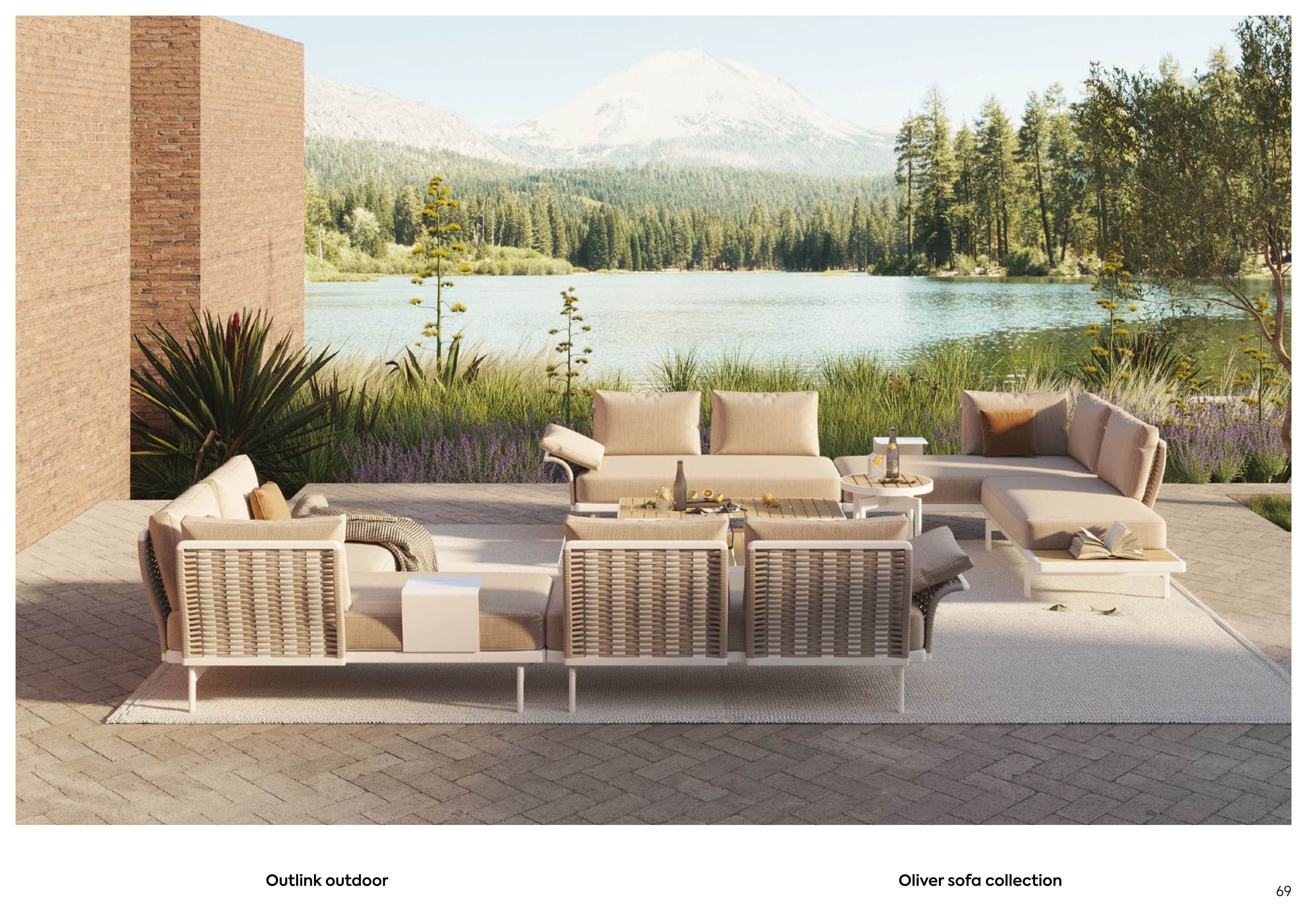 Oliver sofa collection - Indoor and Outdoor Furniture | CHEERFUL Kenya detail view