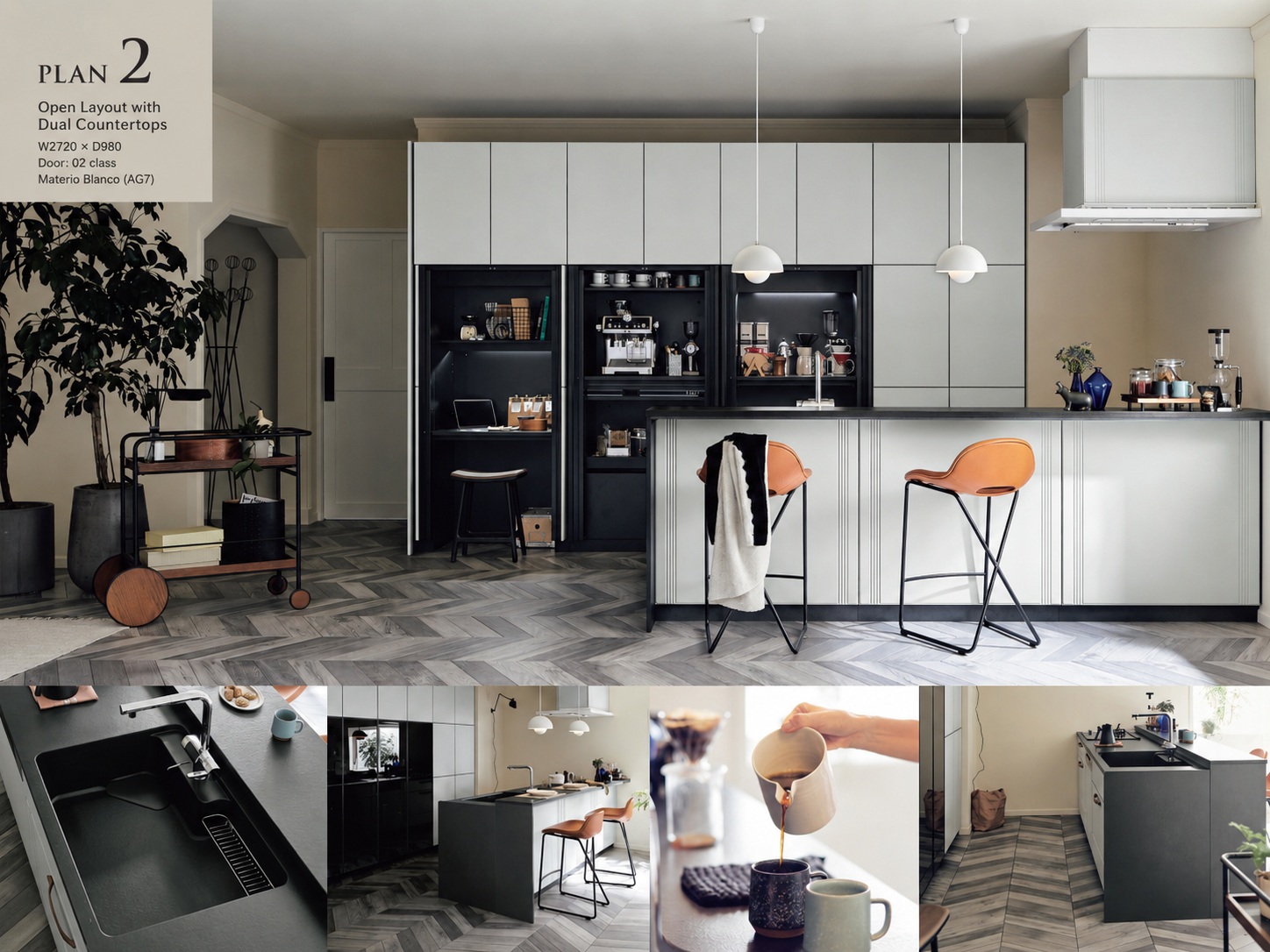 Kitchen island - Custom Kitchen Cabinets & Countertop | CHEERFUL Kenya image 2 detail view