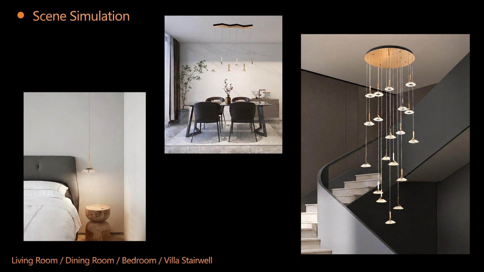 Dandelion Crystal Lamp Series - Lighting Fixtures | CHEERFUL Kenya image 2 detail view