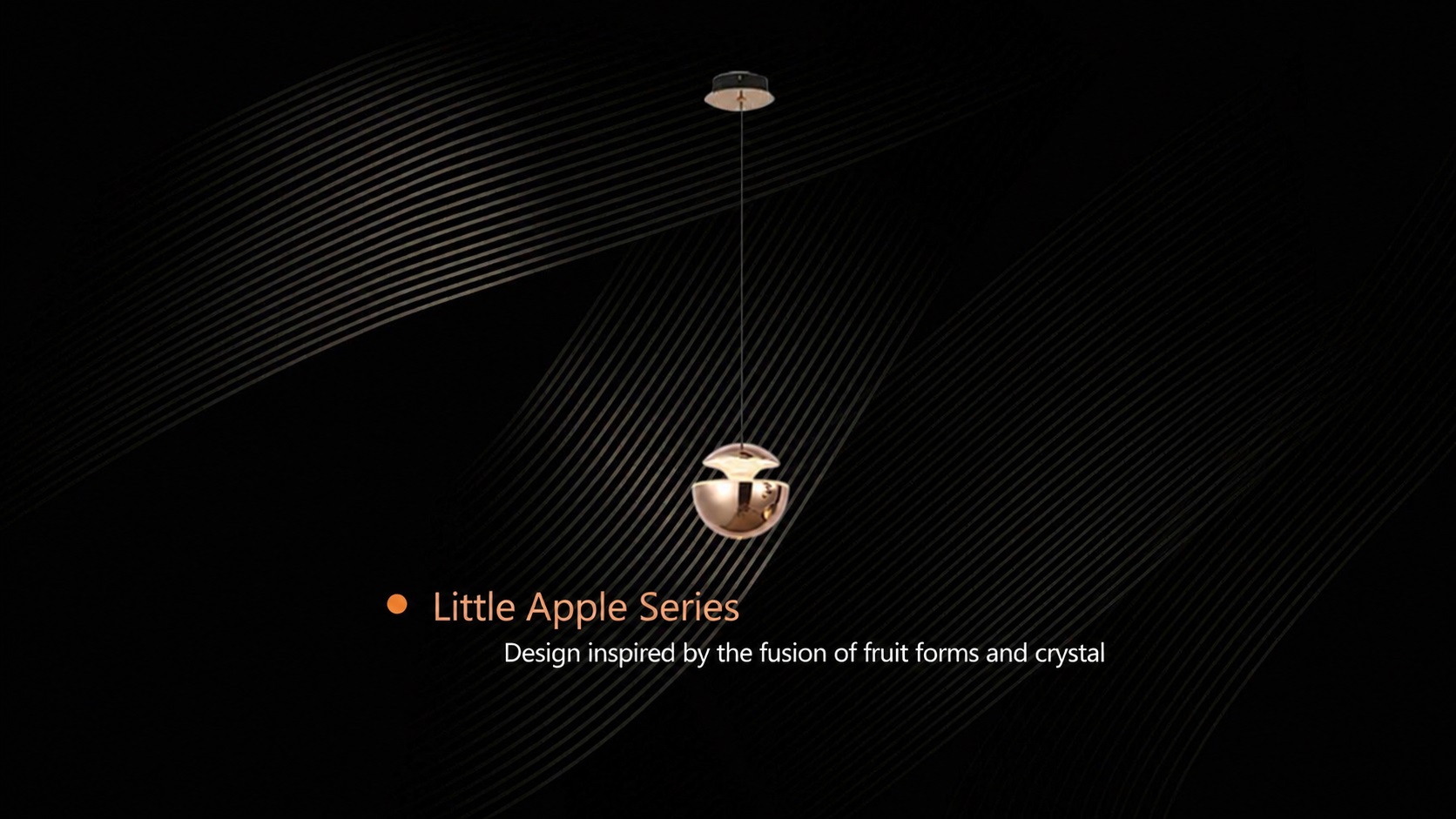 Little Apple Crystal Light Series - Lighting Fixtures | CHEERFUL Kenya detail view