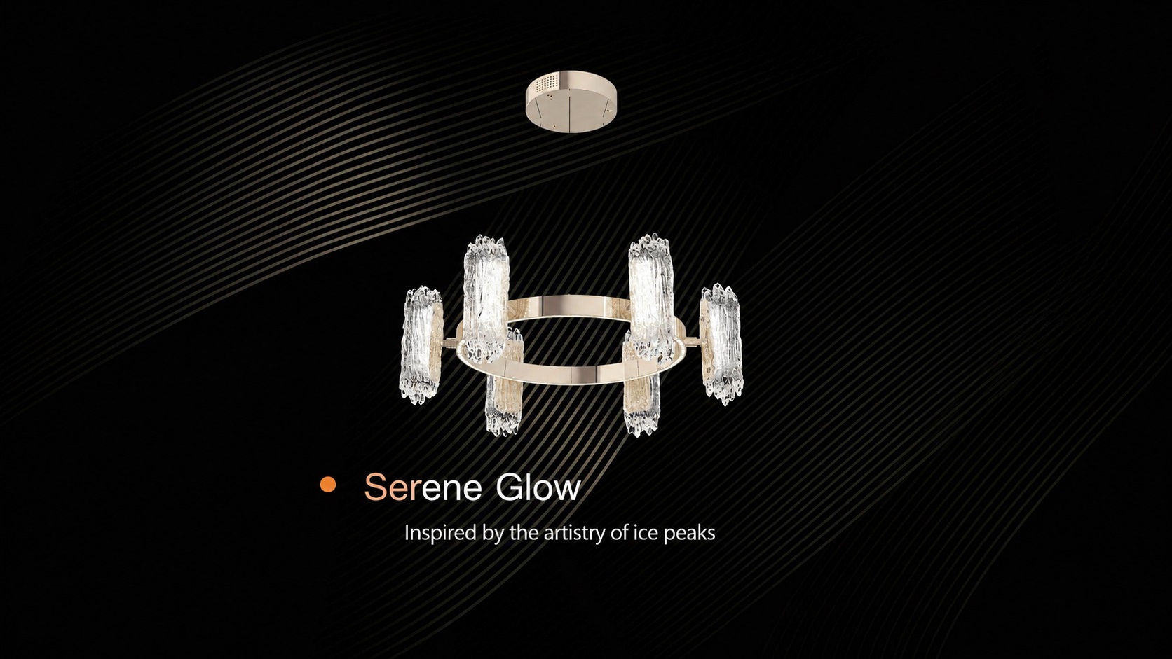 Youguang Crystal Lamp Series - Lighting Fixtures | CHEERFUL Kenya detail view