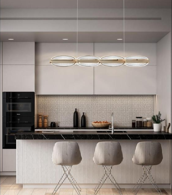 Jade Leaf Crystal Lamp Series - Lighting Fixtures | CHEERFUL Kenya image 3