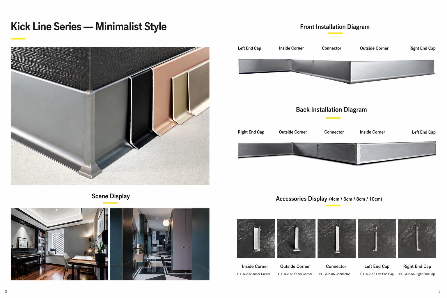 Skirting Line Series - Minimalist Style - Flooring | CHEERFUL Kenya detail view