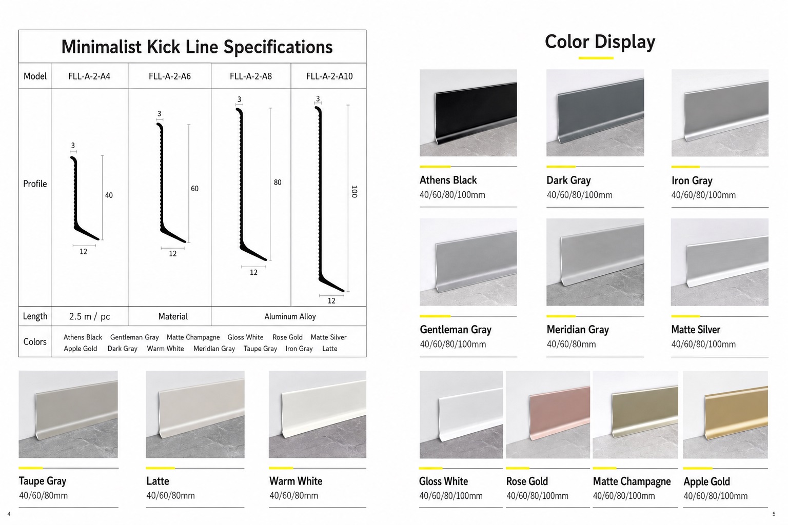 Skirting Line Series - Minimalist Style - Flooring | CHEERFUL Kenya image 2 detail view