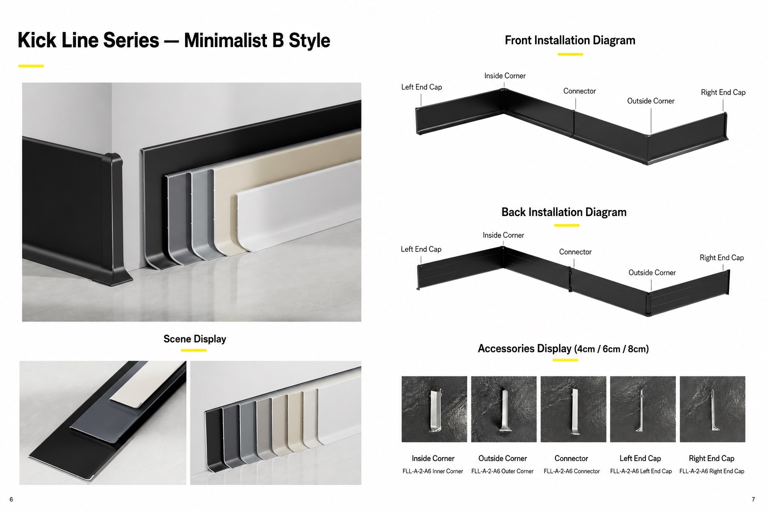 Skirting Line Series - Minimalist Style - Flooring | CHEERFUL Kenya image 3 detail view