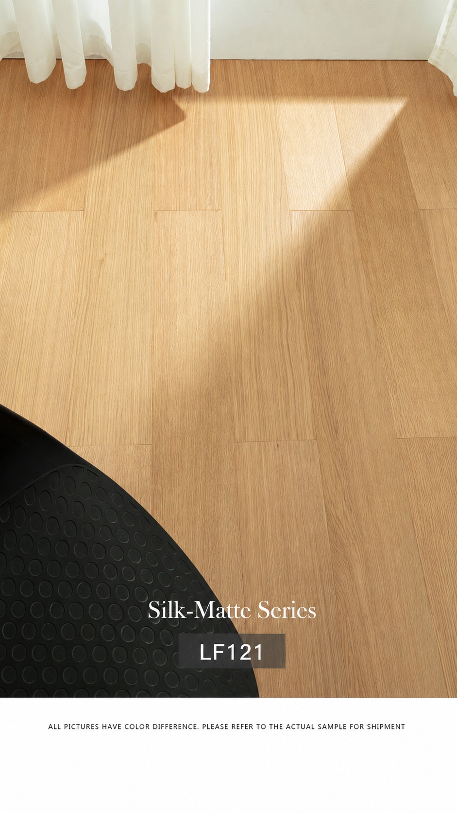 Skin-feel paint oak straight-grain new three-layer flooring - Flooring | CHEERFUL Kenya image 5 detail view
