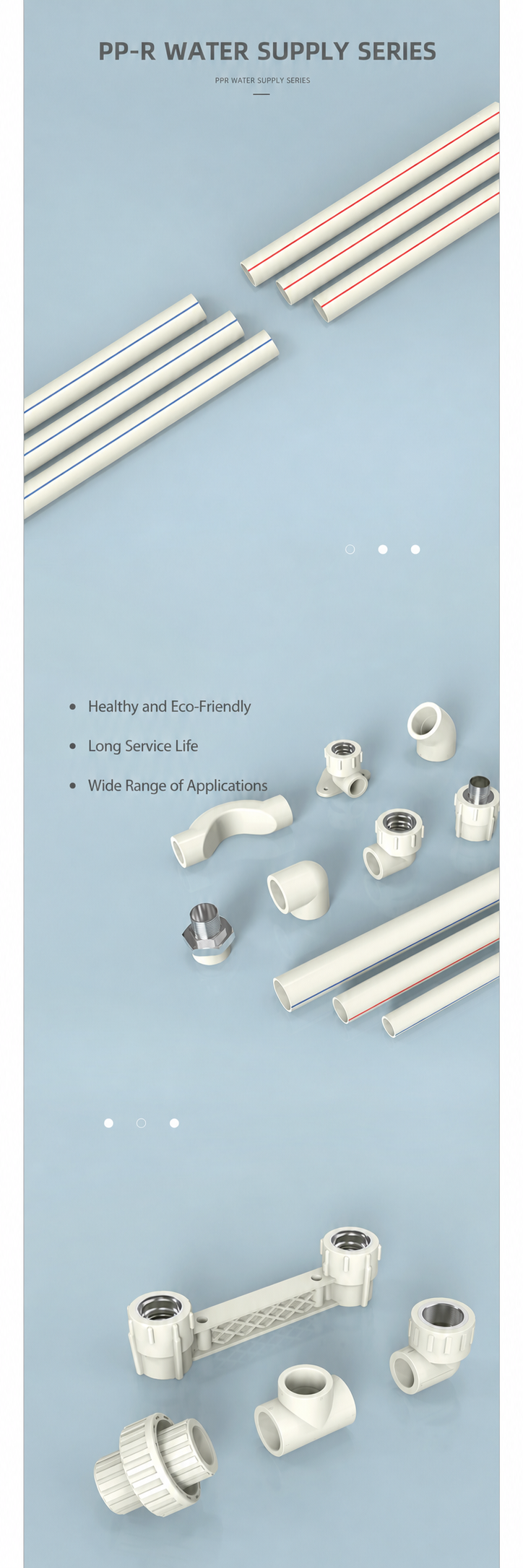 PP-R Water Supply Pipe - UPVC products | CHEERFUL Kenya detail view