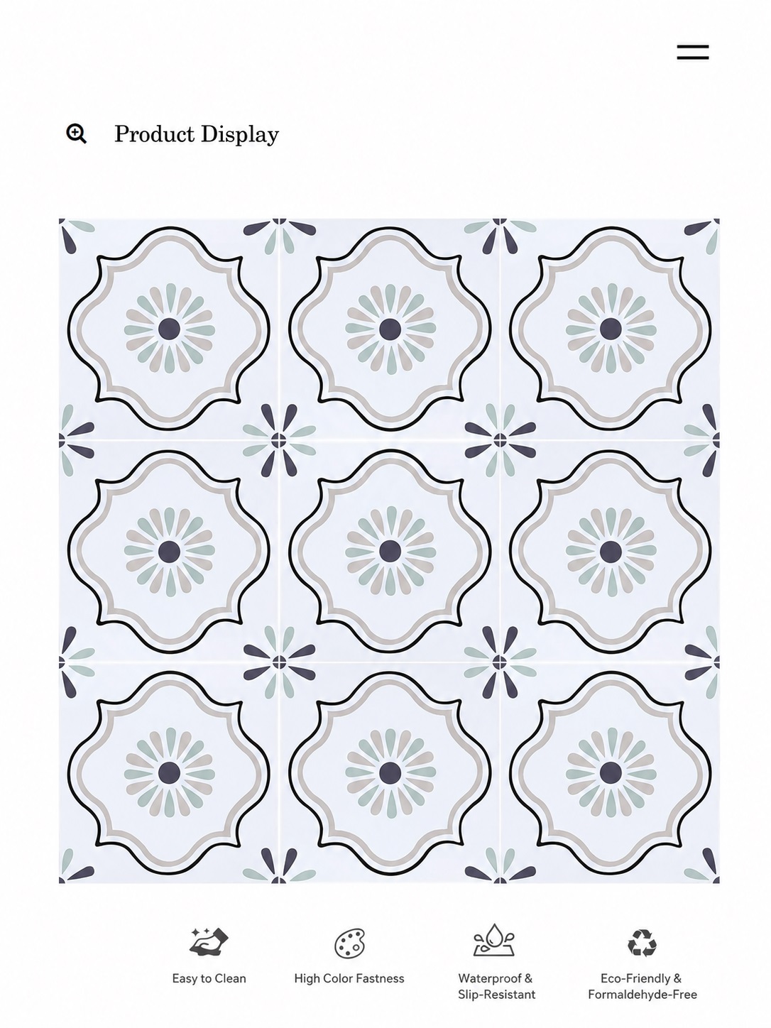 Tiles - Island Series - Tile(Small Stone) | CHEERFUL Kenya image 2 detail view
