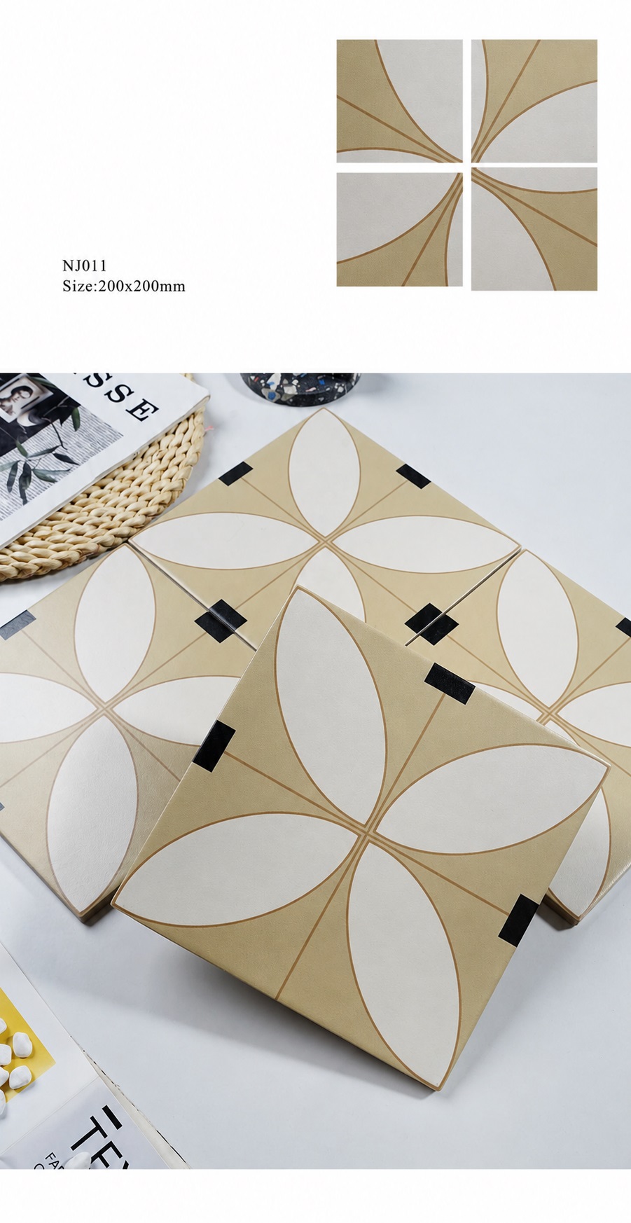 Time Residence Series - Tile(Small Stone) | CHEERFUL Kenya image 7 detail view
