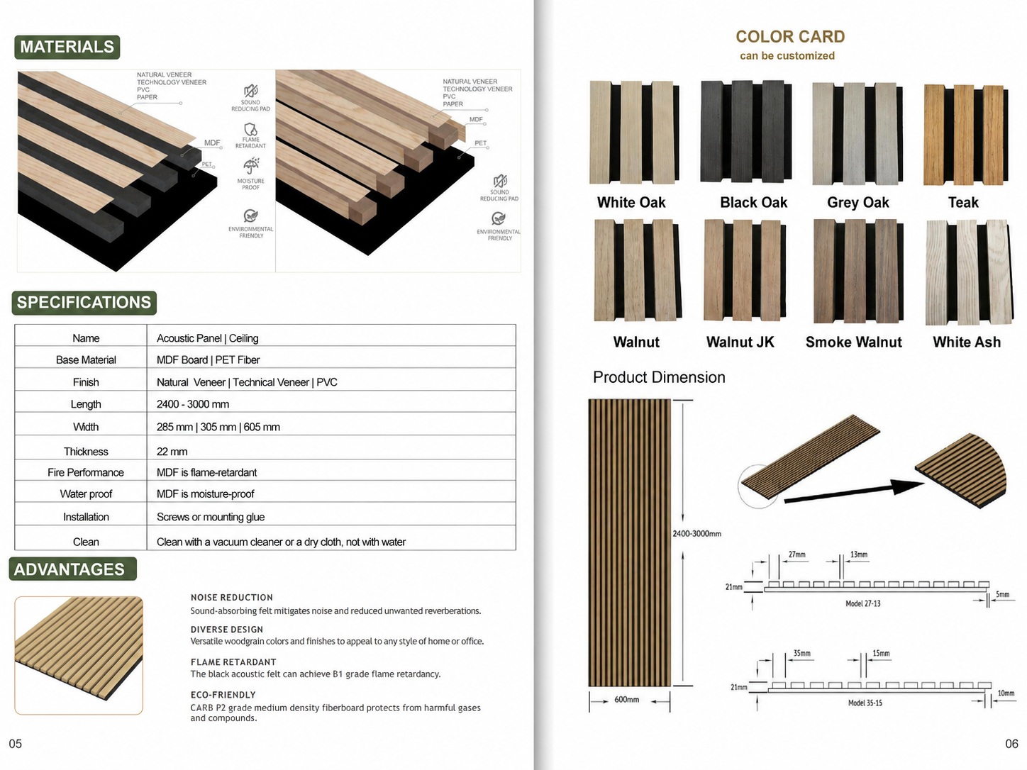Acoustic fiber panel - Panels / Coating | CHEERFUL Kenya image 2 detail view
