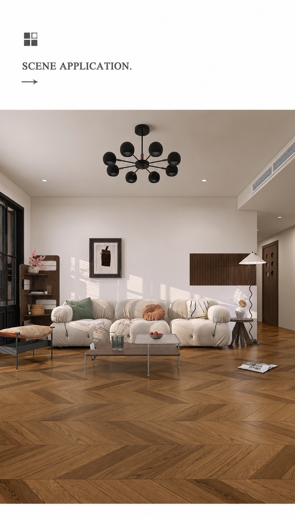 Ceramic Tile - Lingmu Series - Tile(Small Stone) / Flooring | CHEERFUL Kenya image 3 detail view