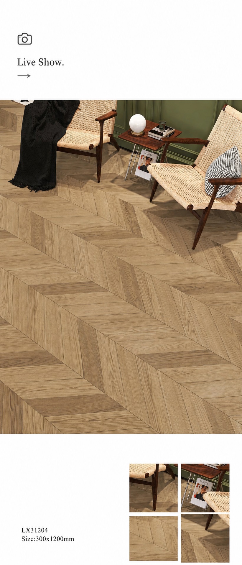 Ceramic Tiles - Building Blocks Series - Tile(Small Stone) / Flooring | CHEERFUL Kenya image 6 detail view